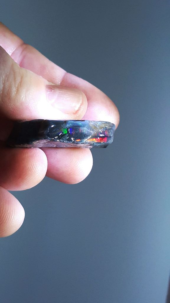 Peters Story Part 23 Black Opal rough