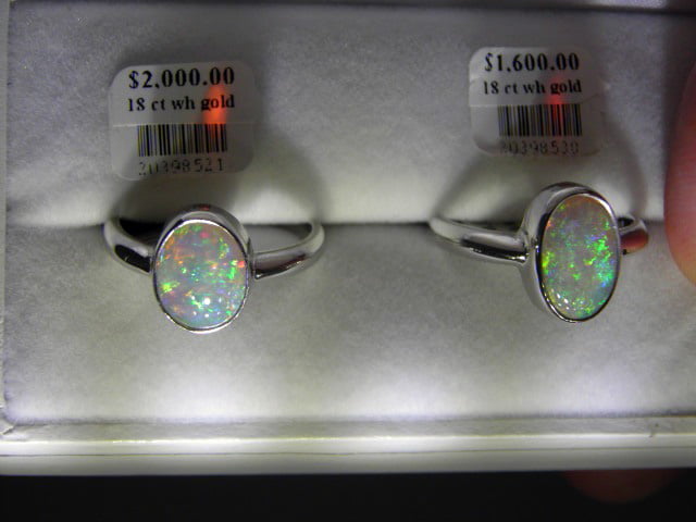 Opal solids 2 to 10 carats from our Prize Fighter claim, Mintabie Opal fields