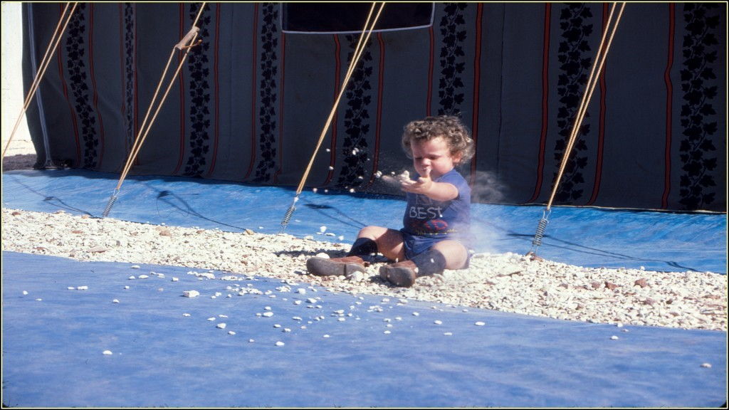 Michael as a cute toddler