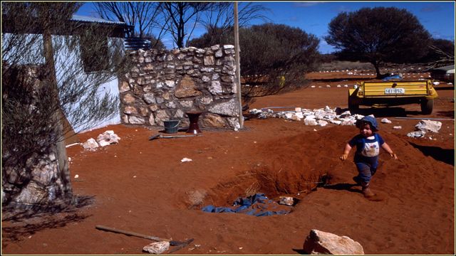 Building our first permanent mining camp