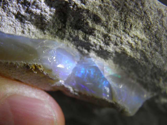 Opal in the wall (just not quite good enough)