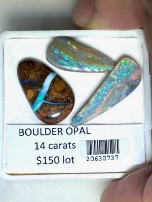 Boulder Opal - 14 carat lot