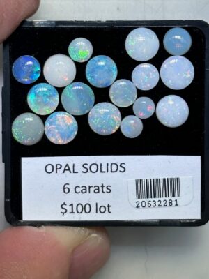 Opal Solids 6 carat lot